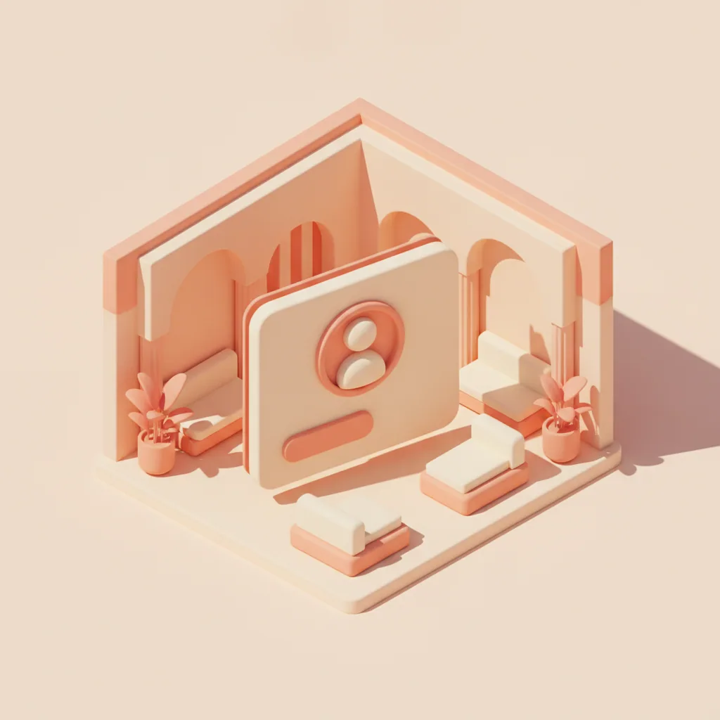 Illustrazione 3D soft che rappresenta: i dati del cliente restano tuoi